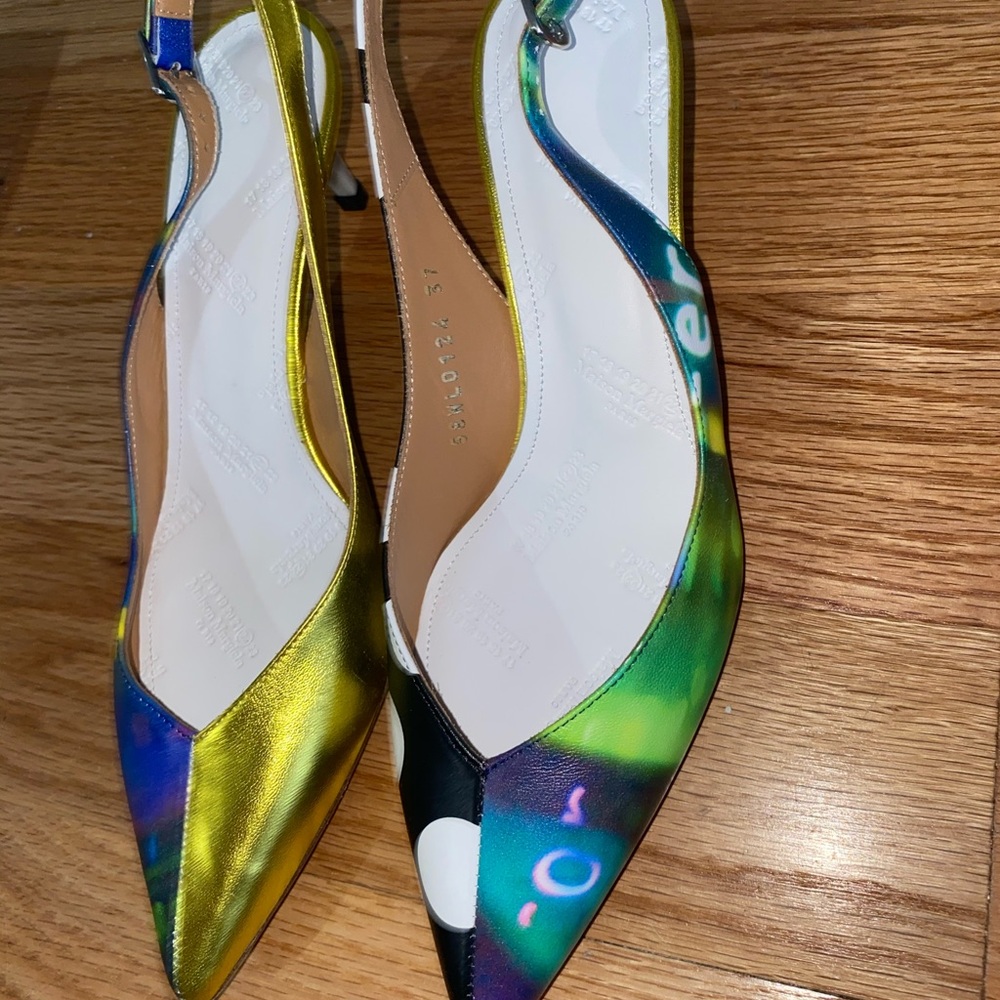 Maison Margiela sling back kitten heel - Picture 5 of 8